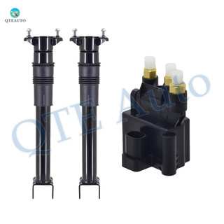 Set of 3 Air Suspension Valve Solenoid Block-Rear Air Shock Absorber For 2006-2013 Mercedes-Benz R350