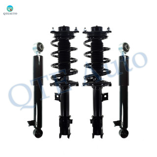 Set Front Quick Complete Strut-Rear Shock For 2014 2015 Kia Sorento V6 3.3L AWD