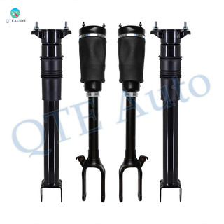 Set of 4 Front Air Suspension Spring Strut-Rear Air Shock Absorber For 2010 2011 Mercedes-Benz ML450