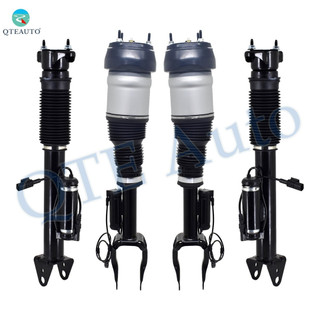 Set of 4 Front Air Airmatic Suspension Spring Strut-Rear Air Airmatic Suspension Shock For 2012-2014 Mercedes-Benz ML550