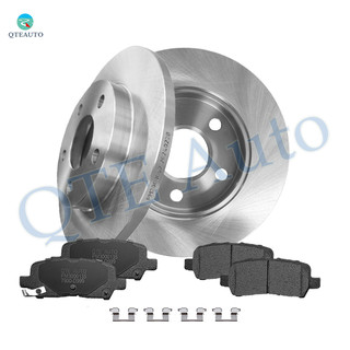 Set of 6 Rear Brake Disc Rotors 270mm-Ceramic Brake Pad Kit For 2004-2008 Pontiac Grand Prix