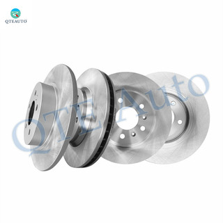 Set of 4 Front 302.95mm-Rear 292.05mm Brake Disc Rotors For 2006-2011 Buick Lucerne