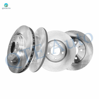 Set of 4 Front 322.95mm-Rear 292.05mm Brake Disc Rotors For 2006-2011 Buick Lucerne