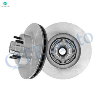 Front 286.5mm Brake Rotors and Hub Assembly For 1997-2001 Mercury Mountaineer 5 Stud Wheel