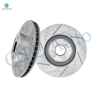 Front Drilled Slotted Brake Disc Rotors 275mm For 2000-2005 Toyota Celica