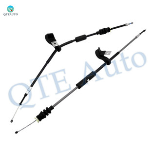 Pair of 2 Rear Left-Right Parking Brake Cable For 2006 BMW 750Li Base