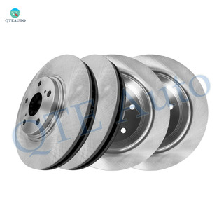 Set of 4 Front 296mm-Rear 269mm Brake Disc Rotors For 2002 2003 Lexus ES300 Base