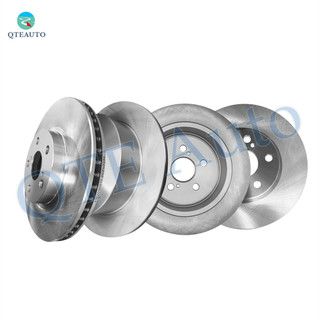 Set of 4 Front 275mm-Rear 269mm Brake Disc Rotors For 2003-2006 Pontiac Vibe GT