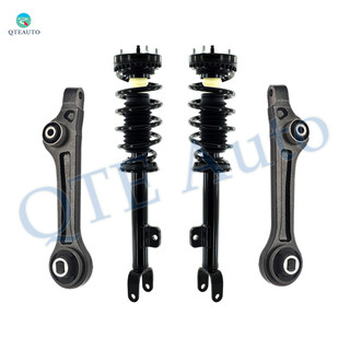 Set of 4 Front Lower Rearward Control Arm-Quick Complete Strut-Coil Spring Assembly For 2012-2016 Dodge Charger