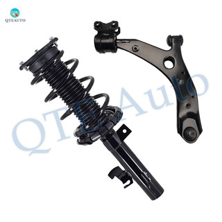 Front Right Lower Control Arm Ball Joint-Quick Complete Strut-Coil Spring Assembly For 2004-2009 Mazda 3