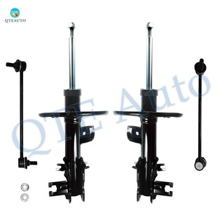 Set of 4 Front Sway Bar Link-Suspension Strut Assembly For 2013-2015 Nissan Altima