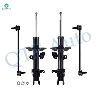 Set of 4 Front Sway Bar Link-Suspension Strut Assembly For 2010-2013 Acura ZDX