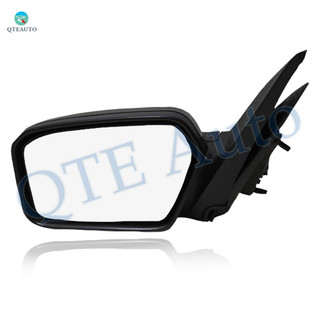 Left Driver Side Power Non-Folding W/Texturedcover View Mirror Blacksmooth+Blacktextured Cover 4H3P For 2006-2010 Ford Fusion