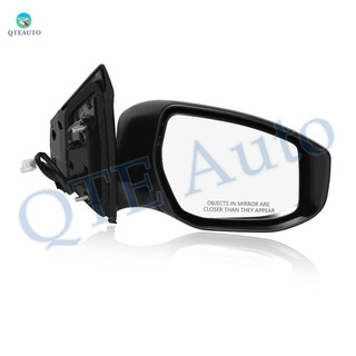 Right Passenger Side Mirror, Power Non-Heated Paintable Manual Folding View Mirror For 2013-2019 Nissan Sentra