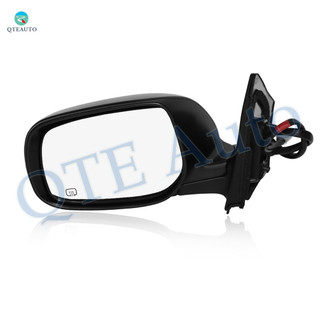 Left Driver Side Mirror, Power Heated Paintable Manual Folding View Mirror For 2009-2013 Toyota Corolla