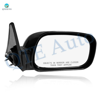 Right Passenger Side Power Heated Nonfolding Usa Built View Mirror Chrome/Convex+Warning Black Smooth 5H5P For 2002-2006 Toyota Camry
