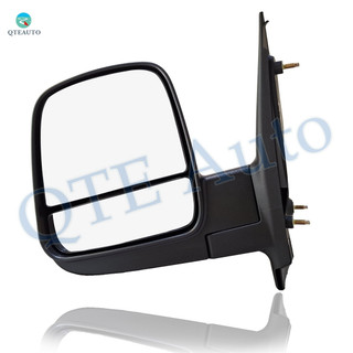 Left Driver Side Manual Foldaway View Mirror Dual Glass Chrome/Flat Black Textured For 2009-2021 Chevrolet Express 4500 Left Driver Side Manual Foldaway View Mirror Dual Glass Chrome/Flat Black Textured For 2009-2021 Chevrolet Express 4500