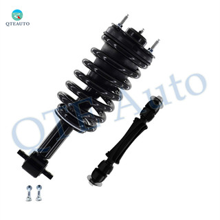 Front Sway Bar Link-Quick Complete Strut-Coil Spring Assembly For 2007-2010 Chevrolet Tahoe RWD