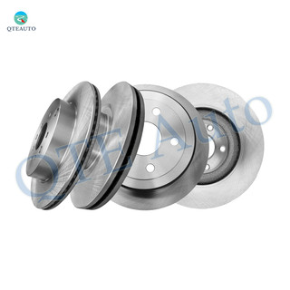 Set of 4 Front 320mm-Rear 324.8mm Brake Disc Rotors For 2007-2015 Mazda CX-9