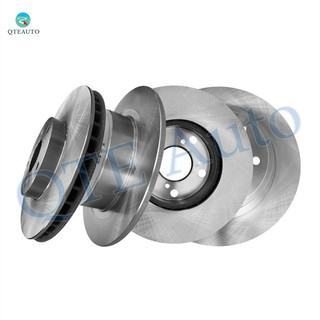 Set of 4 282mm Front-Rear Brake Disc Rotors For 2005 2008-2012 Honda Accord