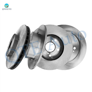 Set of 4 282mm Front-Rear Brake Disc Rotors For 2013-2017 Honda Accord