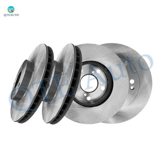 Set of 4 Front 282mm-Rear 260mm Brake Disc Rotors For 2014 2015 Acura ILX Base