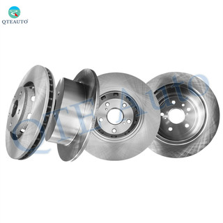 Set of 4 Front 324mm-Rear 298mm Brake Disc Rotors For 2009-2015 Toyota Venza