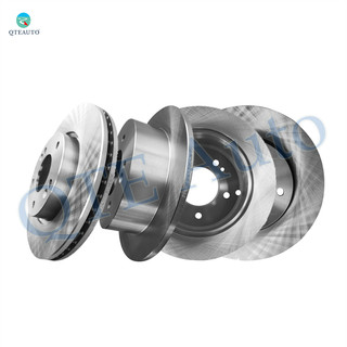 Set of 4 Front 280mm-Rear 262mm Brake Disc Rotors For 2005-2009 Hyundai Tucson