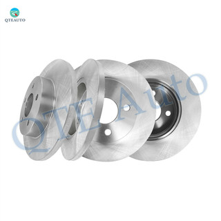 Set of 4 Front 256.05mm-Rear 270mm Brake Disc Rotors For 2004-2007 Saturn ION Red Line