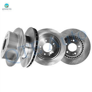 Set of 4 Front 275mm-Rear 262mm Brake Disc Rotors For 2007-2010 Hyundai Elantra