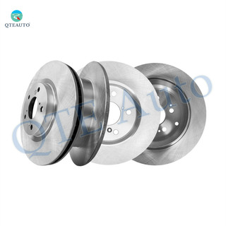 Set of 4 Front-Rear 334mm Brake Disc Rotors For 2011-2014 Honda Odyssey