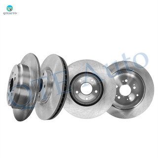 Set of 4 Front 330mm-Rear 334mm Brake Disc Rotors For 2007-2013 Acura MDX