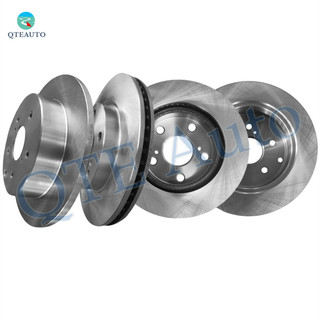 Set of 4 Front 275mm-Rear 281mm Brake Disc Rotors For 2010-2012 Lexus HS250H