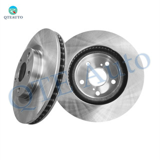 Front 296mm Brake Disc Rotors For 2013-2018 Lexus ES300H Base