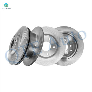 Set of 4 Front 296mm-Rear 291.5mm Brake Disc Rotors For 2013-2015 Nissan Altima