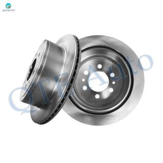 Rear 348mm Brake Disc Rotors  For 2006-2008 Lincoln Mark LT Base