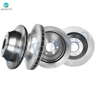 Set of 4 Front 305mm-Rear 325mm Brake Disc Rotors For 2004 2005 Buick Rainier