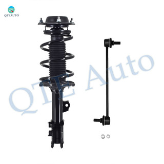 Front Right Sway Bar Link-Quick Complete Strut-Coil Spring Assembly For 2013 2014 Hyundai Elantra Coupe