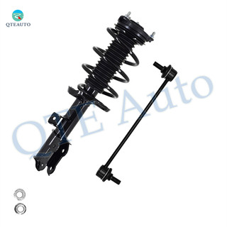 Front Left Sway Bar Link-Quick Complete Strut-Coil Spring Assembly For 2017-2022 KIA Sportage