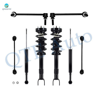 Set of 8 Front Sway Bar Link-Quick Complete Strut-Coil Spring Assembly-Rear Sway Bar Link-Shock Absorber For 2011 Dodge Challenger