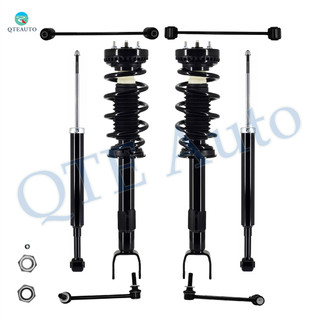 Set of 8 Front Sway Bar Link-Quick Complete Strut-Coil Spring Assembly-Rear Sway Bar Link-Shock Absorber For 2012-2014 Chrysler 300