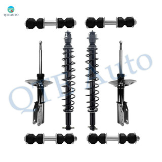 Set of 8 Front Sway Bar Link-Suspension Strut Assembly-Rear Sway Bar Link-Shock Absorber Conversion Kit For 2001-2003 Oldsmobile Aurora