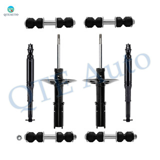 Set of 8 Front Sway Bar Link-Suspension Strut Assembly-Rear Sway Bar Link-Complete Shock Absorber Kit For 1998 1999 Oldsmobile Aurora