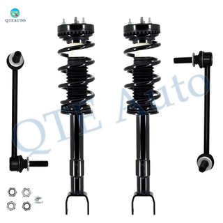 Set of 4 Front Sway Bar Link-Quick Complete Strut-Coil Spring Assembly For 2012-2022 Dodge Challenger