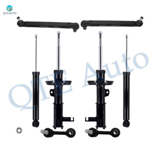 Set of 8 Front Sway Bar Link-Suspension Strut Assembly-Rear Sway Bar Link-Shock Absorber For 2012 2013 Buick Lacrosse