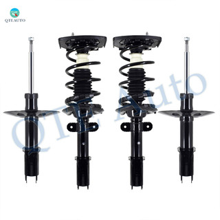 Set 4 Front Strut-Rear Quick Complete Strut-Coil Spring For 1998-2002 Oldsmobile Intrigue