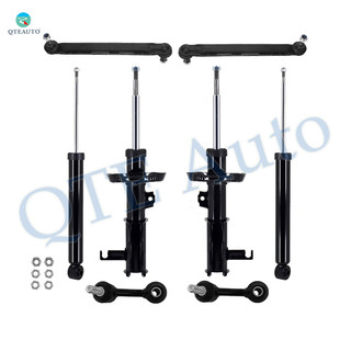 Set of 8 Front Sway Bar Link-Suspension Strut Assembly-Rear Sway Bar Link-Shock Absorber For 2013 Chevrolet Malibu