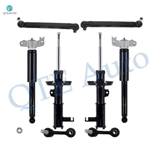 Set of 8 Front Sway Bar Link-Suspension Strut Assembly-Rear Sway Bar Link-Complete Shock Absorber Kit For 2012-2016 Buick Lacrosse AWD