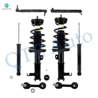 Set of 8 Front Sway Bar Link-Quick Complete Strut-Coil Spring Assembly-Rear Sway Bar Link-Shock Absorber For 2012-2017 Buick Regal
