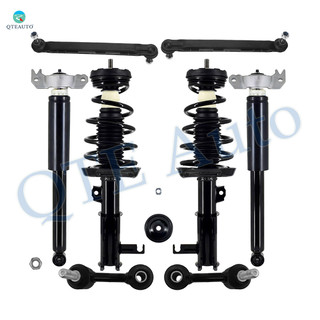Set of 8 Front Sway Bar Link-Quick Complete Strut-Coil Spring Assembly-Rear Sway Bar Link-Complete Shock Absorber Kit For 2012-2017 Buick Regal